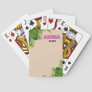 Jeu De Cartes Carte de jeu Aloha Baby