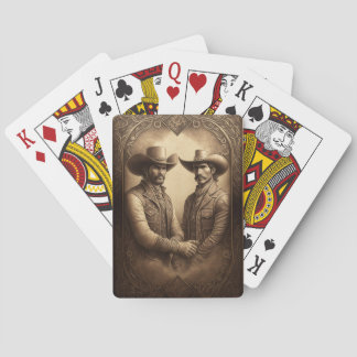 Jeu De Cartes Carte de jeu classique Cowboys 4