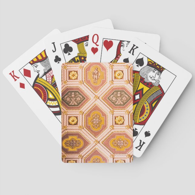 Jeu De Cartes Carte de jeu classique de l'architecture hongroise (dos)