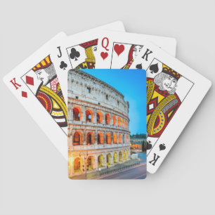 Jeu De Cartes Carte de jeu Colisée Rome Italie