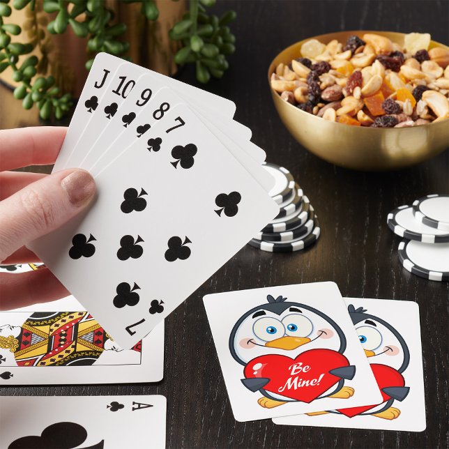Jeu De Cartes Carte de jeu de pingouin adorable (Créateur téléchargé)