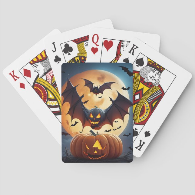 Jeu De Cartes Carte de jeu Halloween (dos)