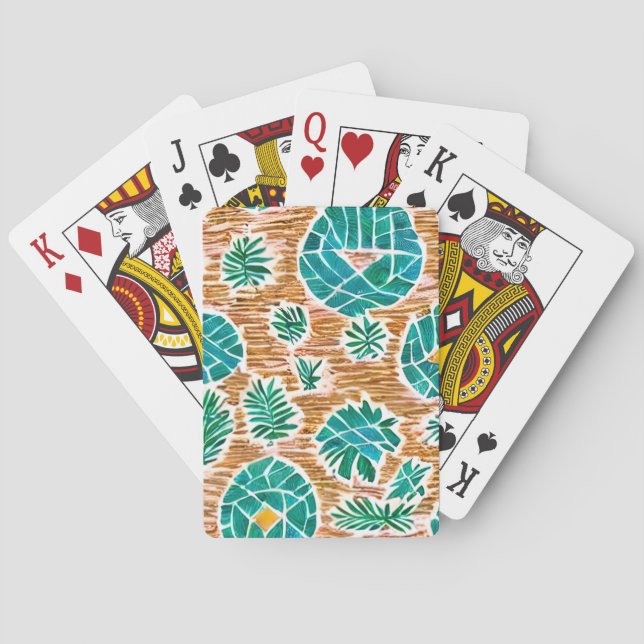 Jeu De Cartes Carte de jeu inspirée de Desert Oasis (dos)
