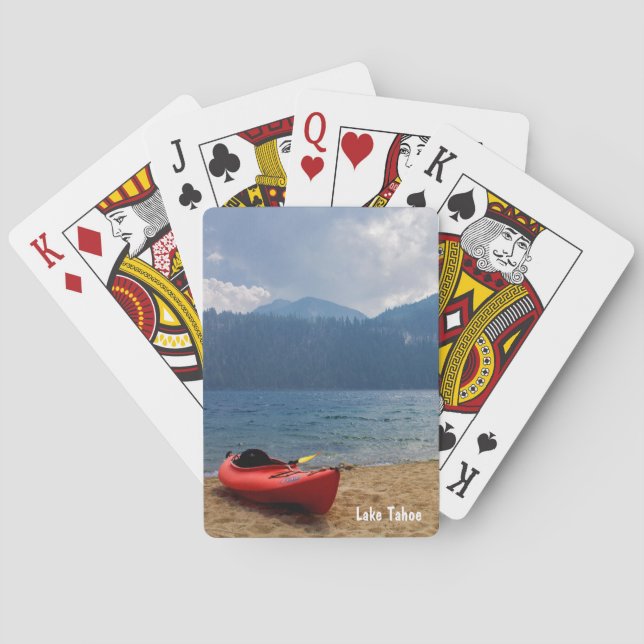 Jeu De Cartes Carte de jeu Lake Tahoe Souvenir (dos)