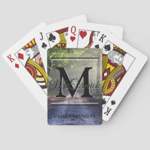 Jeu De Cartes Carte de jeu personnalisée Retrouvailles familiale