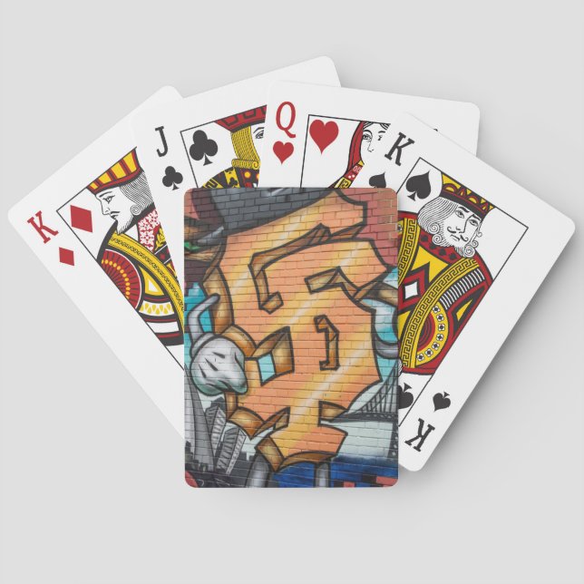 Jeu De Cartes Carte de jeu San Francisco (dos)