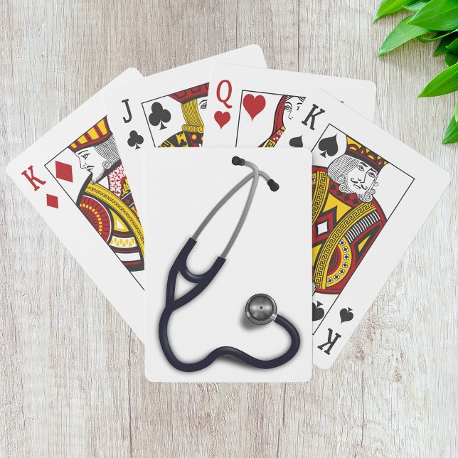 Jeu De Cartes Carte de jeu stéthoscope (Créateur téléchargé)