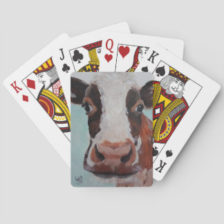 Jeu De Cartes Carte de jeu - vache comique