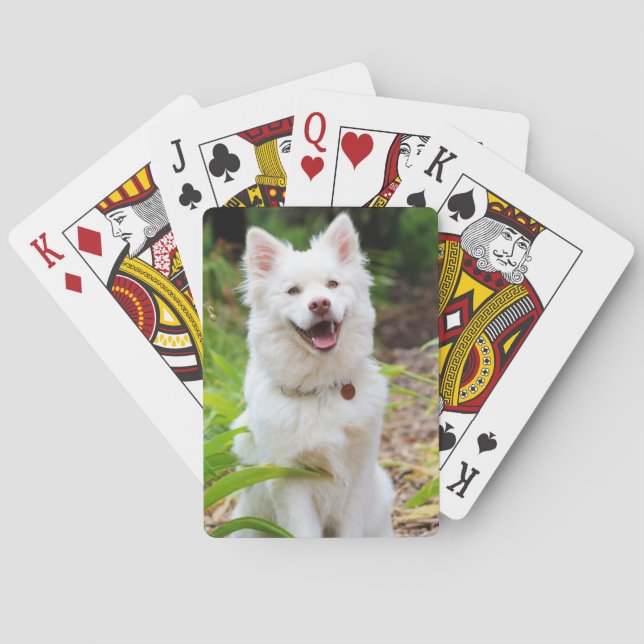 Jeu De Cartes Carte de lecture personnalisée photo (dos)