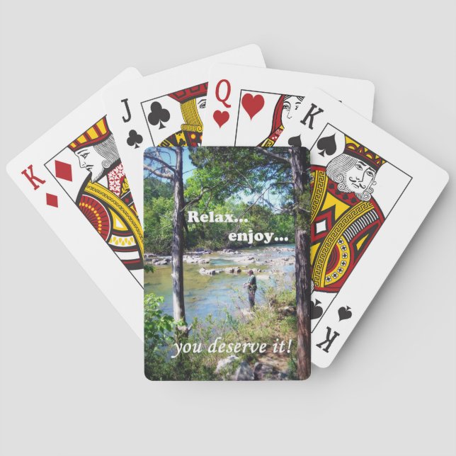 Jeu De Cartes Carte de pêche (dos)