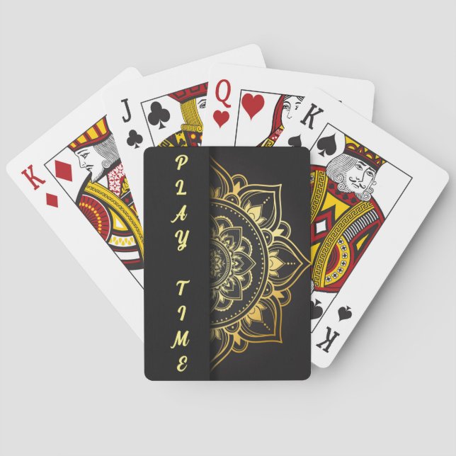 JEU DE CARTES CARTE DE POKER. TEMPS DE JEU (dos)