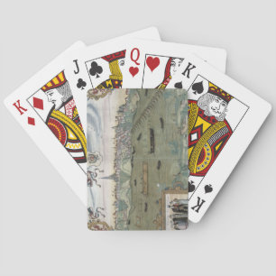 Jeu De Cartes Carte de Varsovie, extraite de 'Civitates Orbis Te