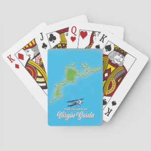 Jeu De Cartes Carte de Virgin Gorda