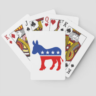 Jeu De Cartes Carte Démocrate Donkey