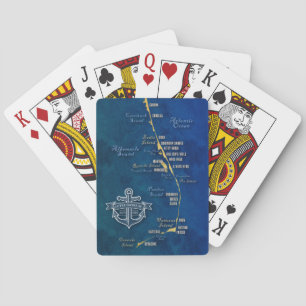 Jeu De Cartes Carte des banques externes nautiques