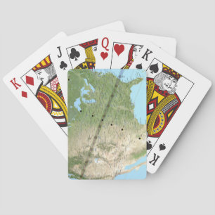 Jeu De Cartes Carte du chemin d'Eclipse solaire 2017