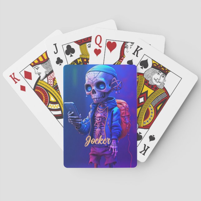 Jeu De Cartes Carte Joker (dos)