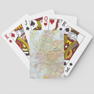 JEU DE CARTES CARTE : L'ECOSSE