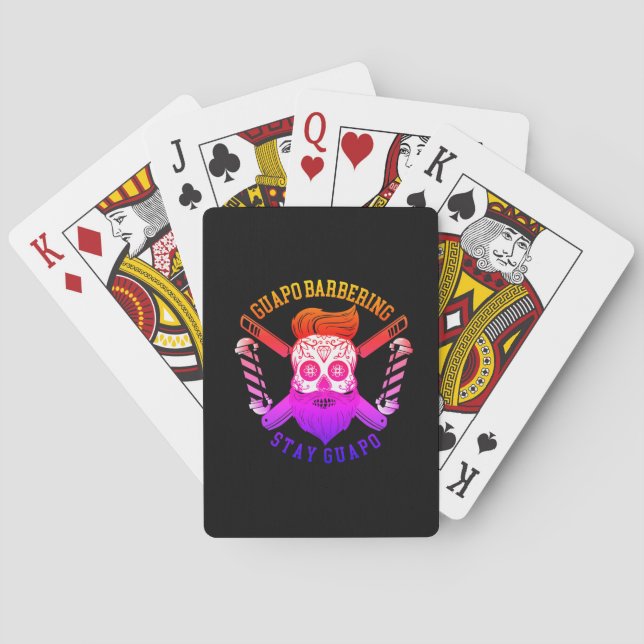 Jeu De Cartes Carte officielle Guapo Barding (dos)