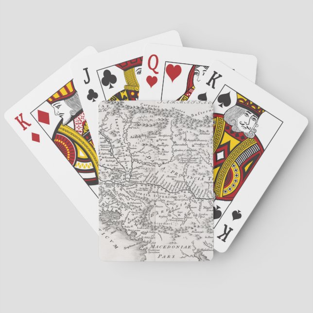 JEU DE CARTES CARTE : PANNONIA (dos)