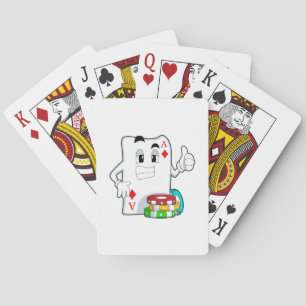 Jeu De Cartes Carte Poker avec jetons Poker