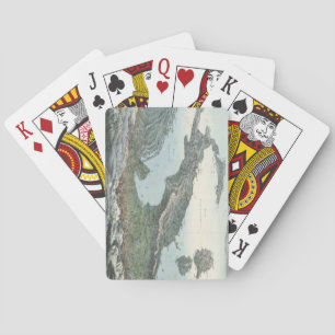Jeu De Cartes Carte vintage de l'Italie (1853)