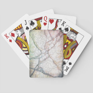 Jeu De Cartes Carte vintage Lecture Cartes