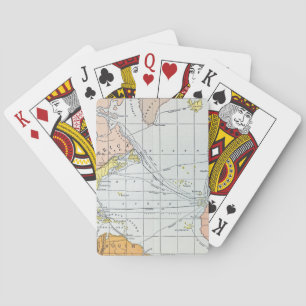 JEU DE CARTES CARTE : VOYAGES ATLANTIQUES