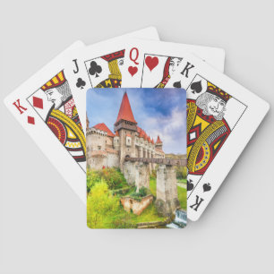 Jeu De Cartes Cartes à jouer, visages d'index standard château C