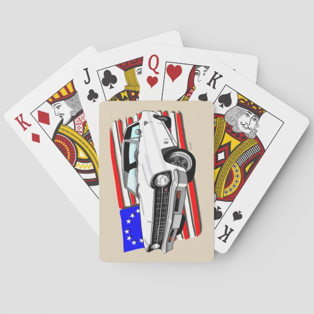 Jeu De Cartes Cartes blanches du nova 1966-1967 (dos)