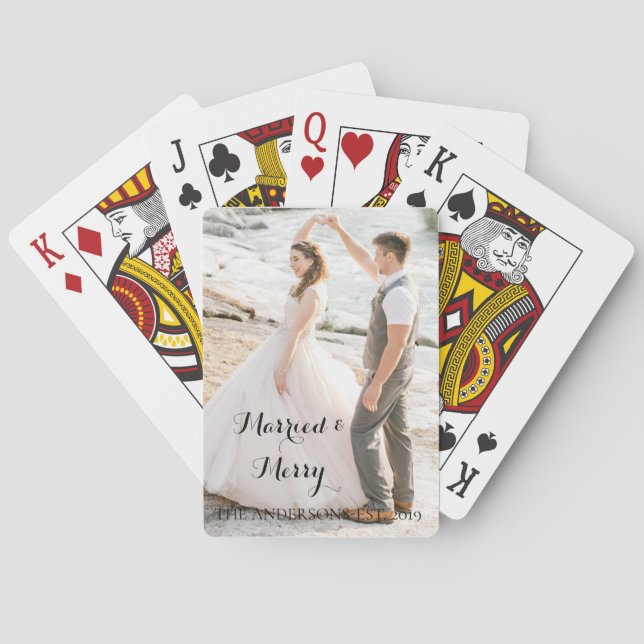 Jeu De Cartes Cartes-Cadeaux photo Mariages (dos)