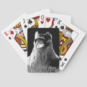 Jeu De Cartes Cartes Corbeau Personnalisé Art Tribal Jouer Carte