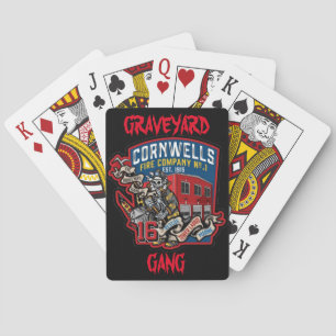 Jeu De Cartes Cartes de bande de cimetière