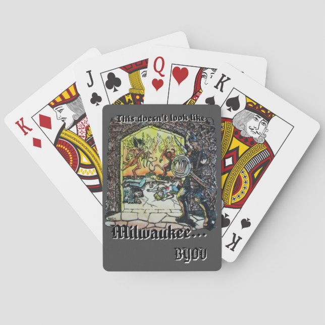 Jeu De Cartes Cartes de BYOV Milwaukee - 2003 (dos)