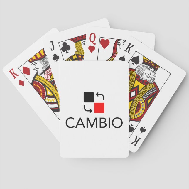 Jeu De Cartes Cartes de cartons personnalisées (dos)