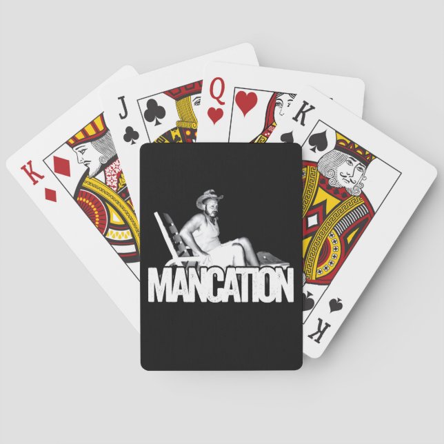 Jeu De Cartes Cartes de classique de Mancation (dos)