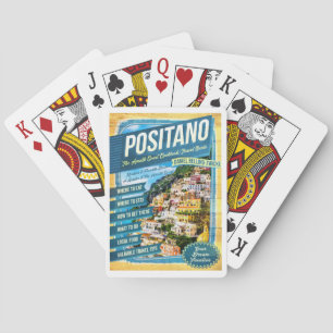 JEU DE CARTES CARTES DE CÔTE POSITANO AMALFI