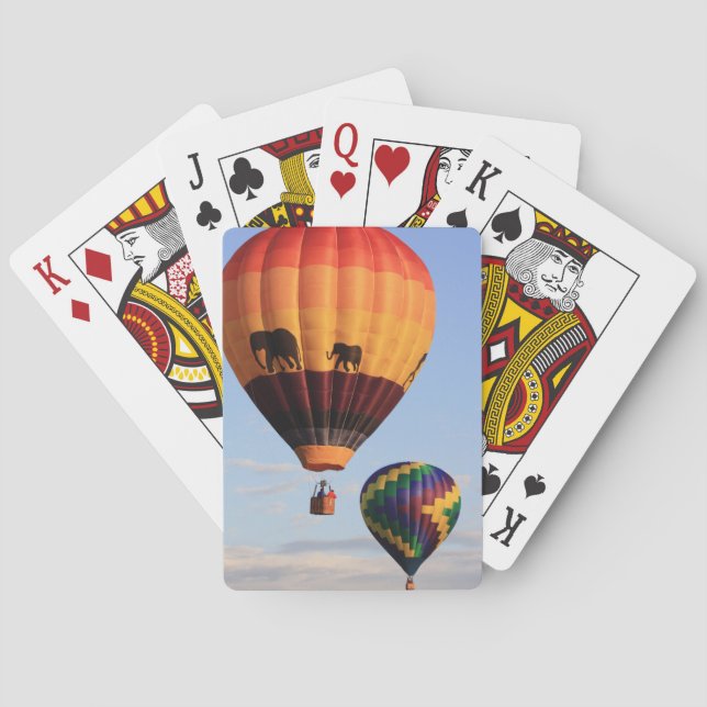 Jeu De Cartes Cartes de jeu à ballon à air chaud (dos)