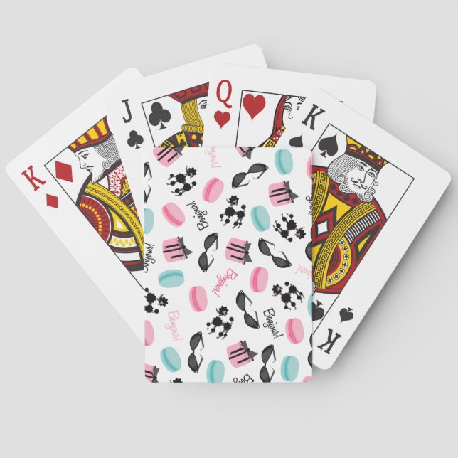Jeu De Cartes Cartes De Jeu À Thème Français (dos)