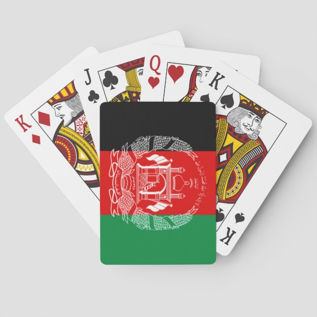 Jeu De Cartes Cartes de jeu afghanes (dos)