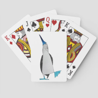 Jeu De Cartes Cartes de jeu aux pieds bleues d'idiot (gauches)
