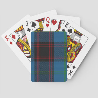 Jeu De Cartes Cartes de jeu avec la maison/tartan de Hume