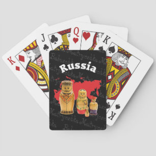 Jeu De Cartes Cartes de jeu Babouchka Matrjoschka Matryoshka