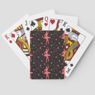 Jeu De Cartes Cartes De Jeu Ballerina Rose