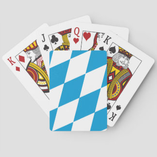 Jeu De Cartes Cartes de jeu bavaroises avec drapeau bavarois