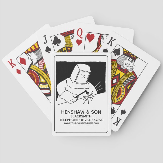 Jeu De Cartes Cartes de jeu Blacksmith (dos)