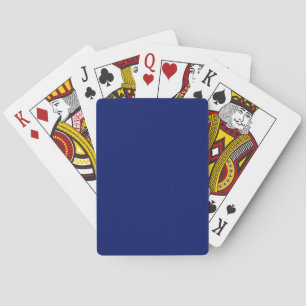 Jeu De Cartes Cartes de Jeu Bleues Solide Marine