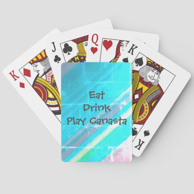 Jeu De Cartes Cartes de jeu Canasta (dos)