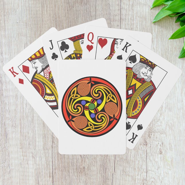 Jeu De Cartes Cartes de jeu Celtic Spiral (Créateur téléchargé)