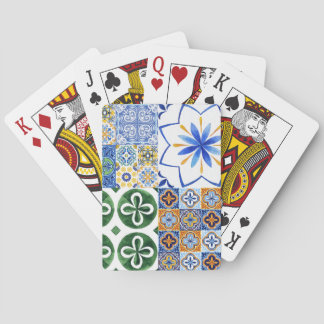 Jeu De Cartes Cartes de Jeu Classique Carreaux portugais